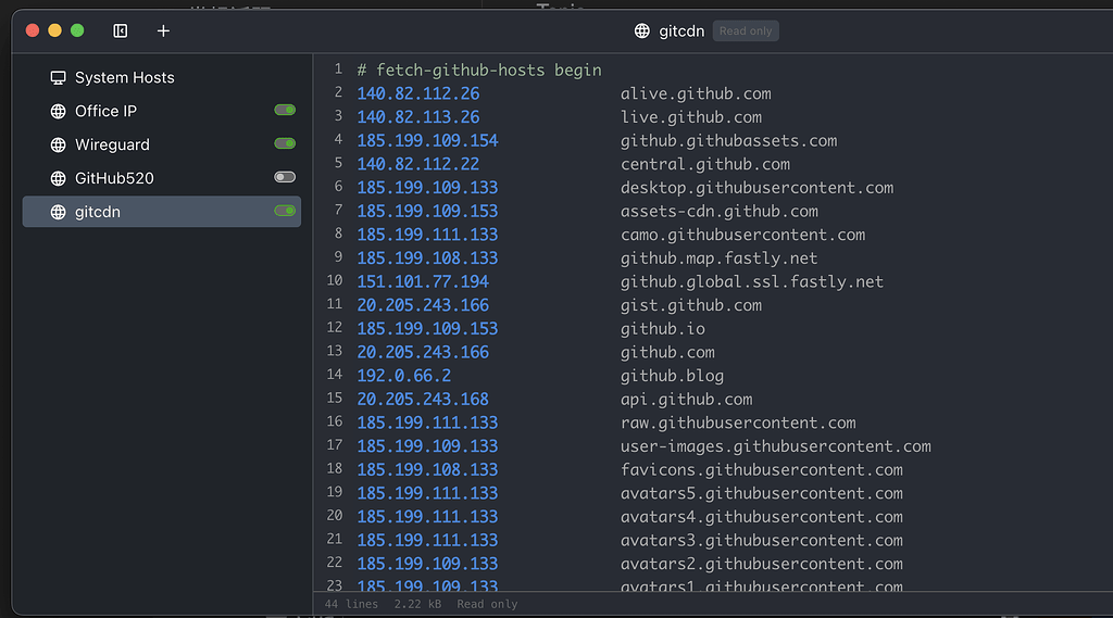 另外一种配置本地 Hosts 提升 GitHub 访问速度 - 资源荟萃 - LINUX DO