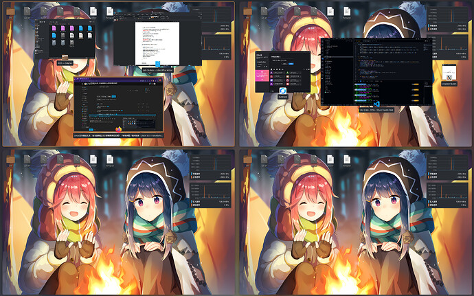 Linux发行版这么多，有无能够在UI上惊艳到各位的呢？ - #30，来自 Menghuan1111 - 开发调优 - LINUX DO