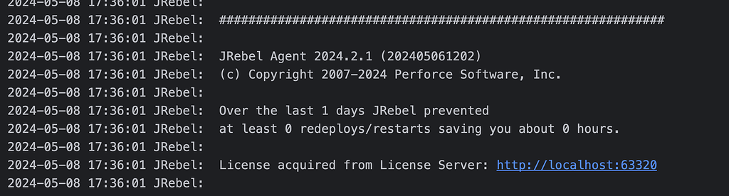 佬们，求问JRebel卡在这个界面是什么原因？ - 开发调优 - LINUX DO