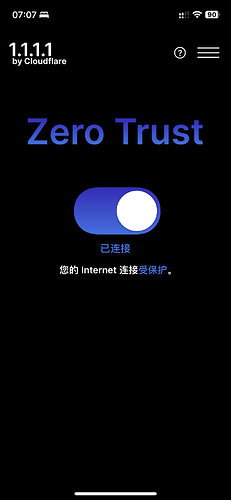 Warp+和ZeroTrust可以连接了 - 搞七捻三 - LINUX DO