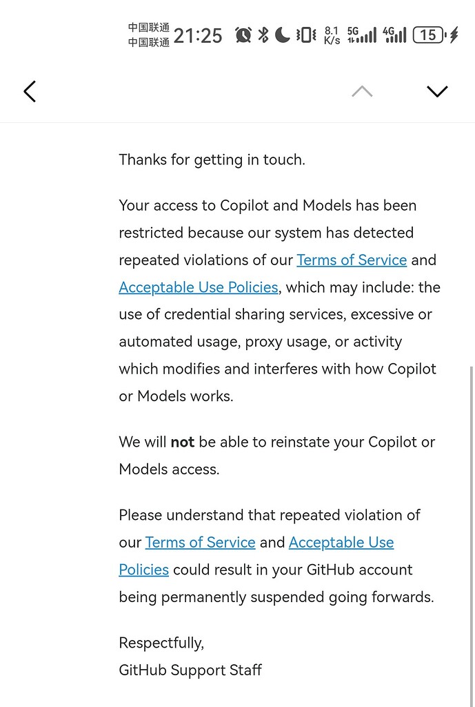 Github Models被封了😭 - 搞七捻三 - LINUX DO