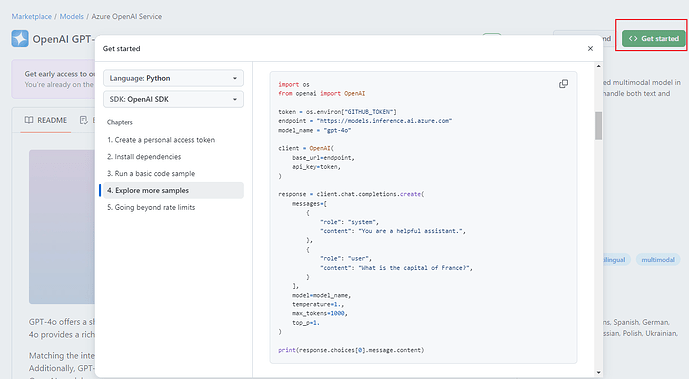 GitHub model如何使用及限制 - 开发调优 - LINUX DO