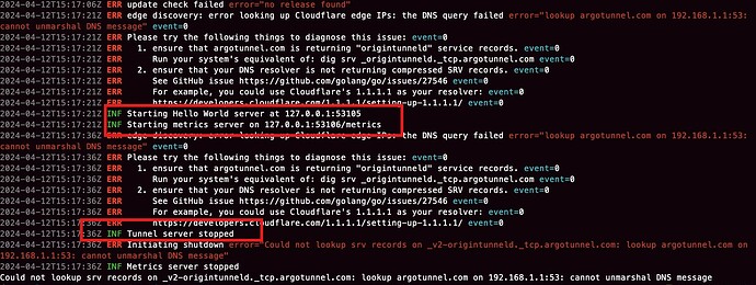 急急急!!! cf的tunnel配置问题 - 开发调优 - LINUX DO