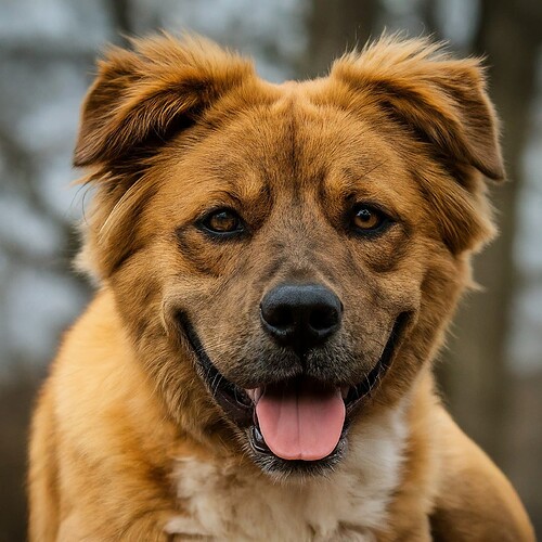 a cute dog
