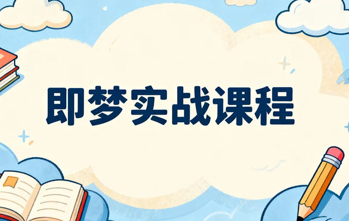 即梦高阶实战课程,全面掌握即梦AI创作全技能