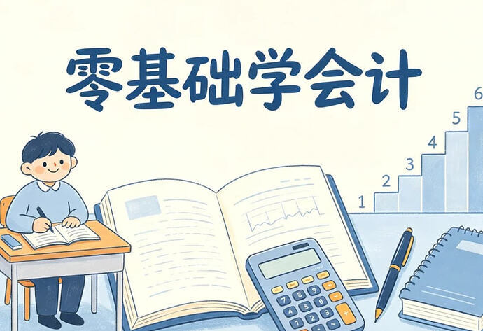 零基础学会计，快速掌握做账与税务基础