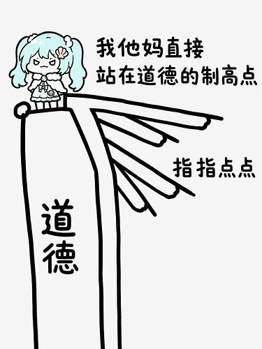 表情包-指指点点