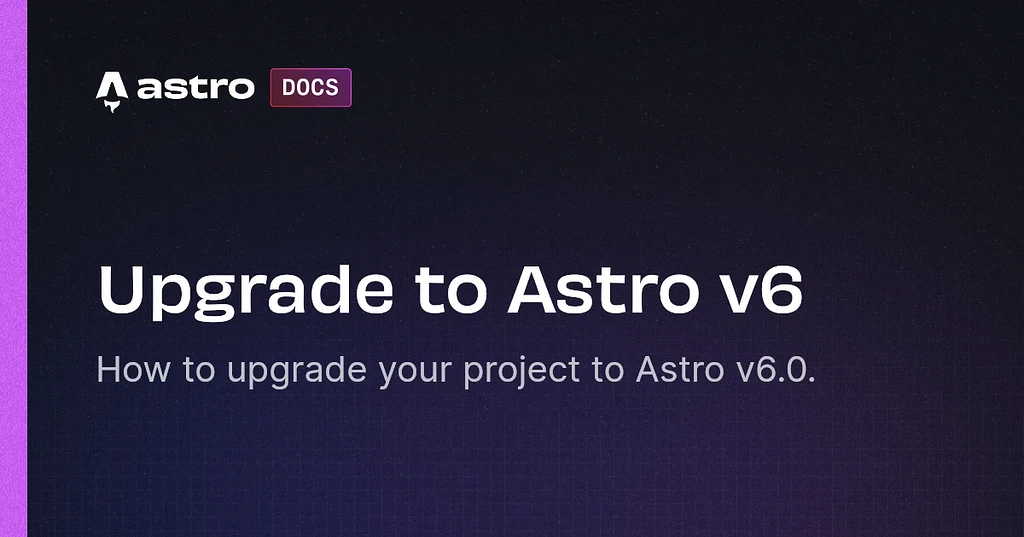 astro v6一个环境变量的break change 后端谨慎使用import.meta.env - 开发调优 - LINUX DO