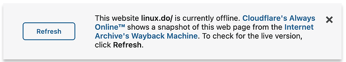 linux.do offline