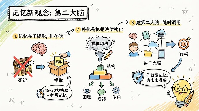记忆新观念：第二大脑