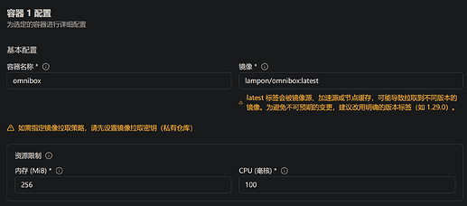 使用 Leaflow 部署 OmniBox （十堰区域部署，使用 Cloudflared 内网穿透） - 开发调优 - LINUX DO