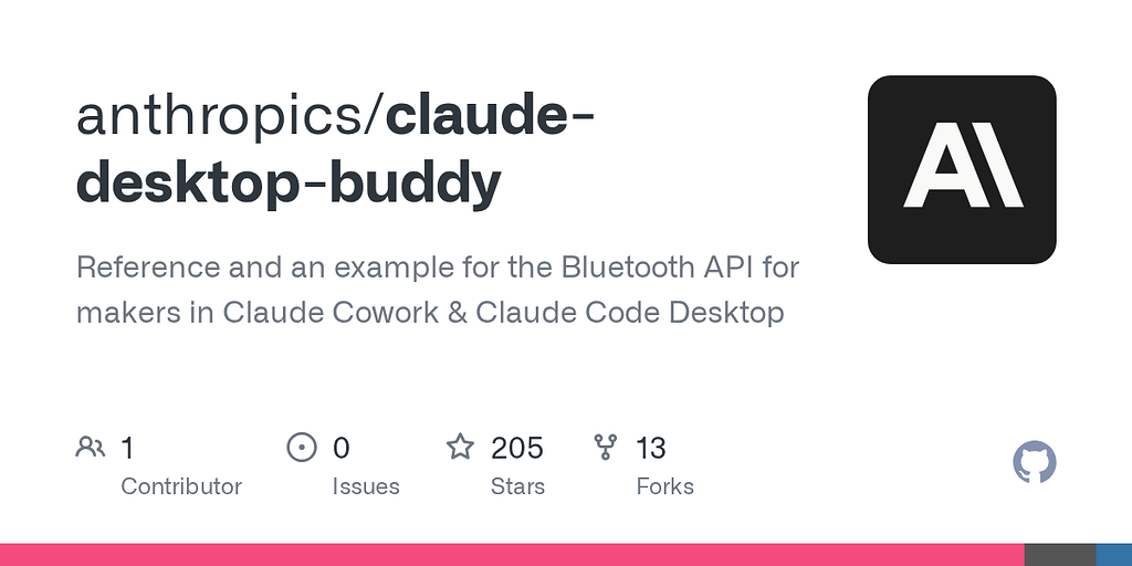 Claude desktop buddy : 在 开发板上 养一只小 Claude - 资源荟萃 - LINUX DO