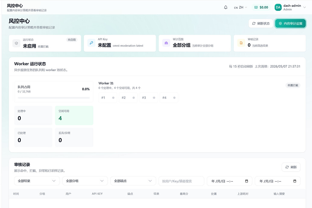 sub2api 风控中心如何使用？ - 开发调优 - LINUX DO