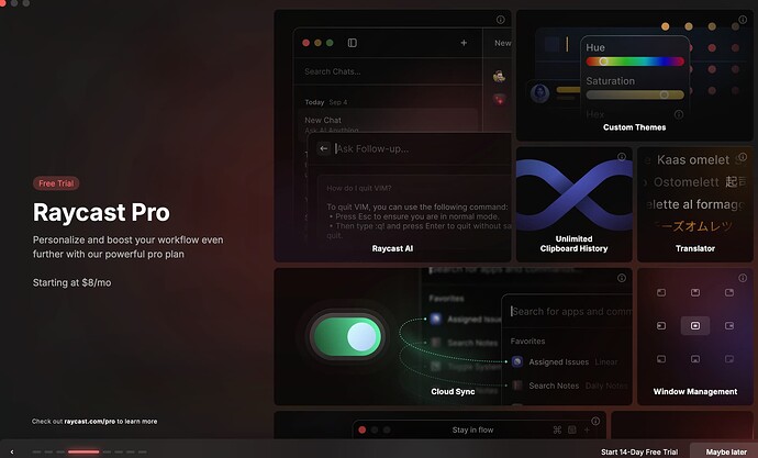 关于raycast和alfred - 搞七捻三 - LINUX DO