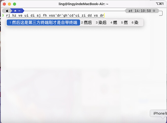 Apple Rime Mac终端RIME输入法UI显示问题 - 开发调优 - LINUX DO