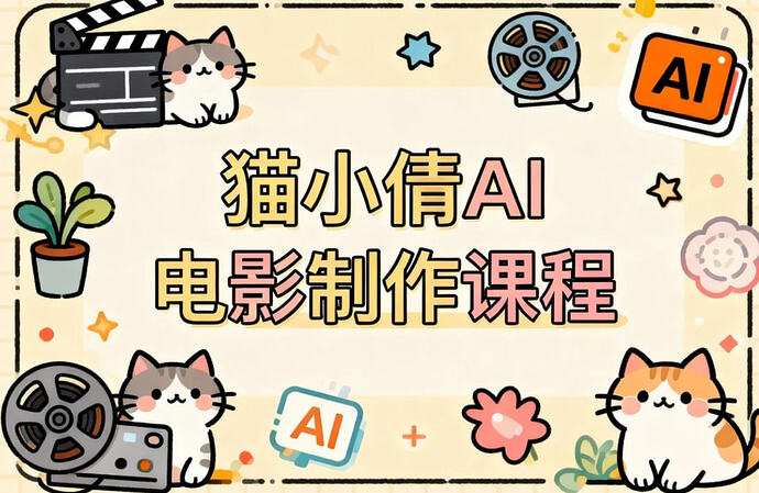 AI电影制作全流程课程，轻松掌握电影制作技巧 - T4Fan 网盘资源