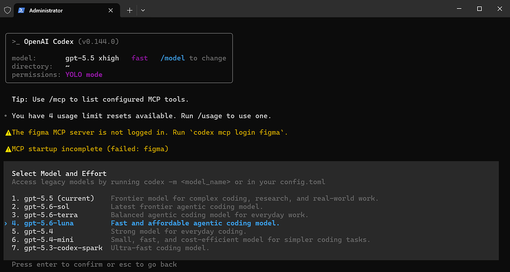 更新 CLI 后即可使用 Codex 5.6 模型 - 开发调优 - LINUX DO