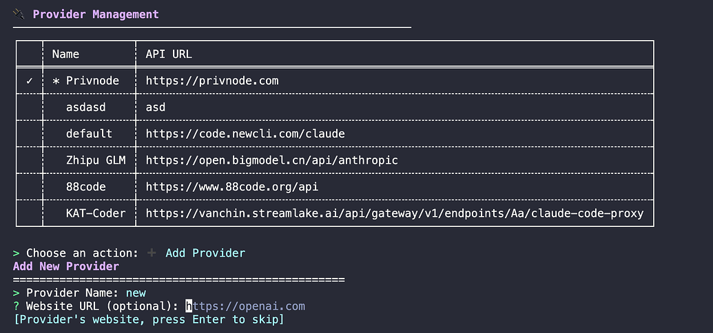🎉 CC-Switch CLI v4.1.0 发布 - 交互式操作大升级！ - 搞七捻三 - LINUX DO