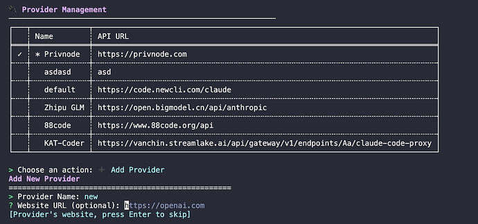 🎉 CC-Switch CLI v4.1.0 发布 - 交互式操作大升级！ - 搞七捻三 - LINUX DO