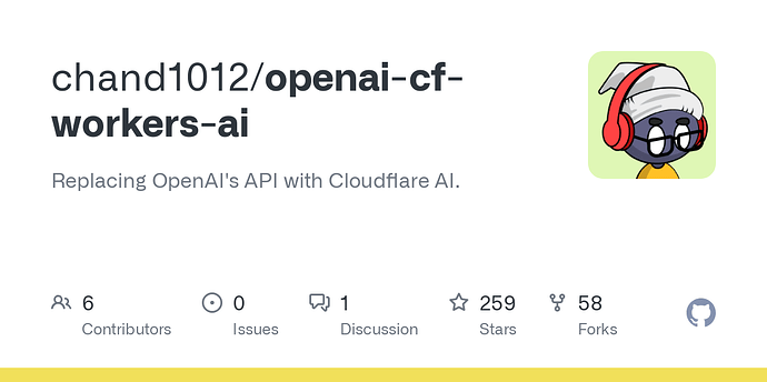 CF的AI Worker如何转openai API格式 - 开发调优 - LINUX DO