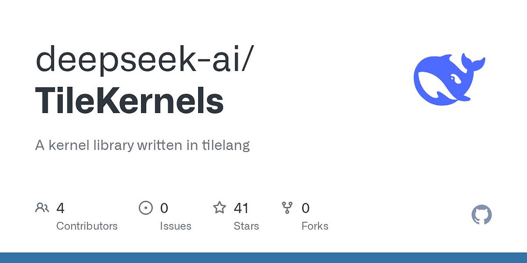 DeepSeek 开源 TileKernels 算子库，支持 NVIDIA Blackwell 架构 - 搞七捻三 - LINUX DO