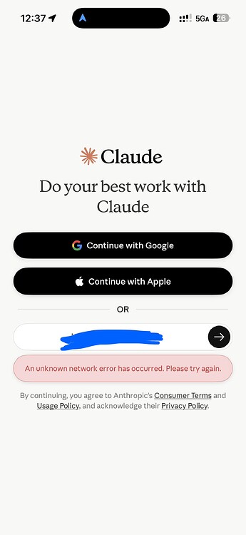 iOS Claude app登陆问题 - 搞七捻三 - LINUX DO