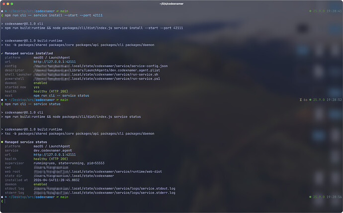 [开源自荐] CodexNamer —— codex 会话 AI 命名工具 - 开发调优 - LINUX DO