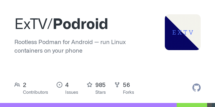 手机上运行 docker 的最佳选择 - 资源荟萃 - LINUX DO