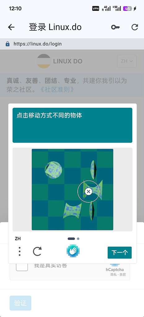 怎么通过啊，今天新出的识别 - 搞七捻三 - LINUX DO
