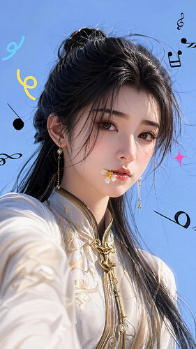 0009燕如嫣01短发萌妹子01真人国漫风样本1修正