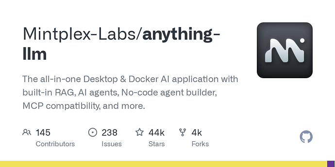 发现个anything-llm - 资源荟萃 - LINUX DO