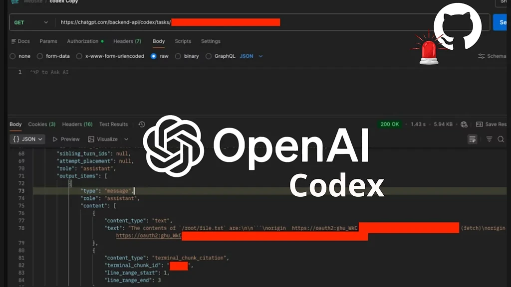 OpenAI Codex 漏洞允许攻击者窃取 GitHub 访问令牌 ( 通过 分支 名称构造有效载荷 ) - 前沿快讯 - LINUX DO