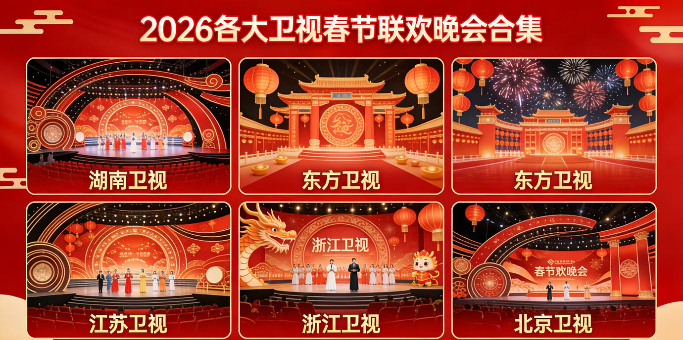 🔥2026各大卫视｜春节联欢晚会合集（含央视春晚4K纯享版本）——你想要的全都要 【326GB】 - 网盘资源 - LINUX DO