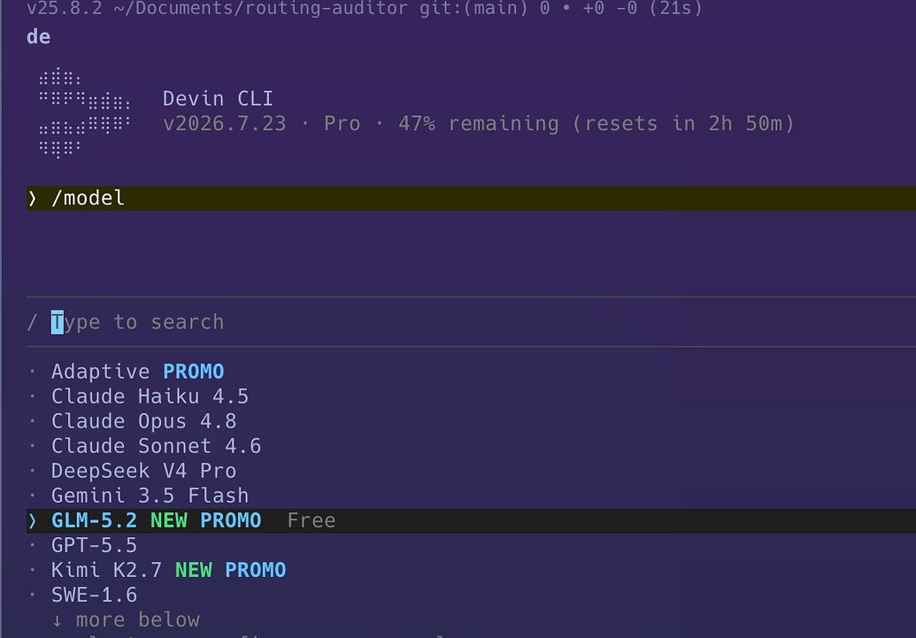 在Devin/Windsurf免费使用GLM 5.2 - 福利羊毛 - LINUX DO