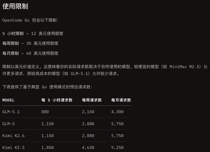 opencode go kimi2.6 限时3x用量 - 开发调优 - LINUX DO