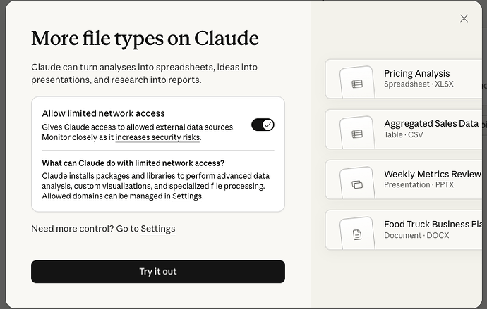 Claude桌面版新能力：More file types on Claude - 搞七捻三 - LINUX DO