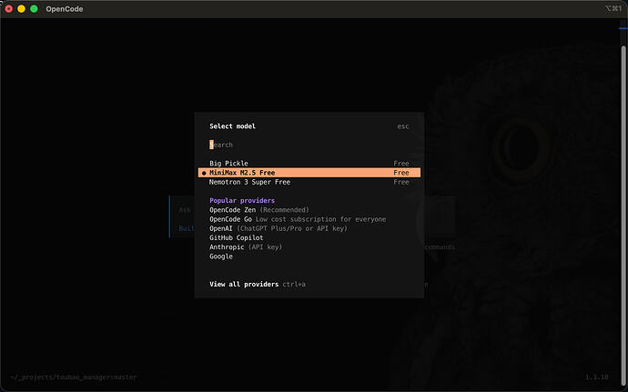 不懂就问，关于 opencode 的免费模型 - 开发调优 - LINUX DO