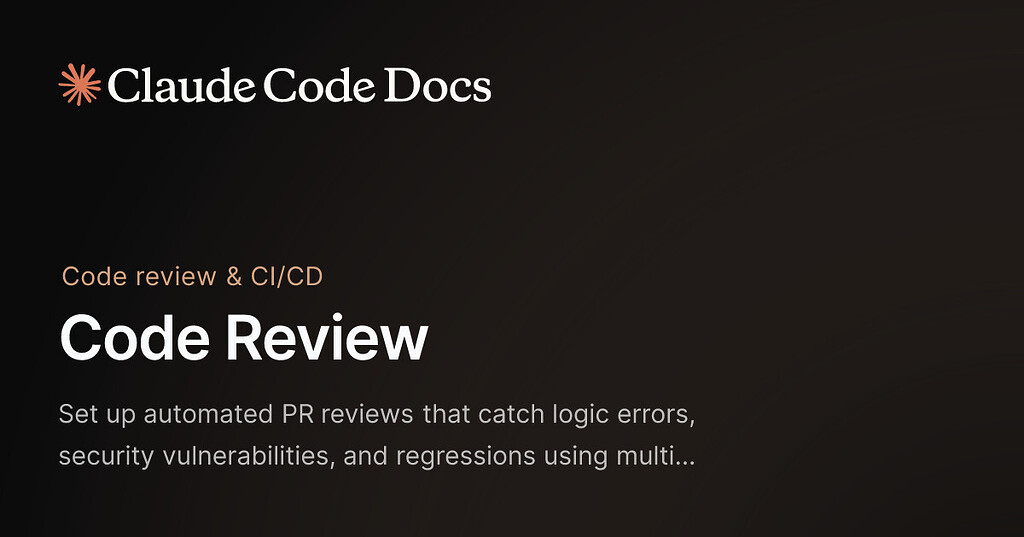 Claude Code 新上线了 Code Review 功能。自动帮你审查代码！ - 前沿快讯 - LINUX DO