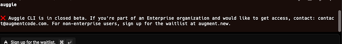 augment code 家的 Augment CLI （auggie）终于发布 beta 版本了 - 开发调优 - LINUX DO