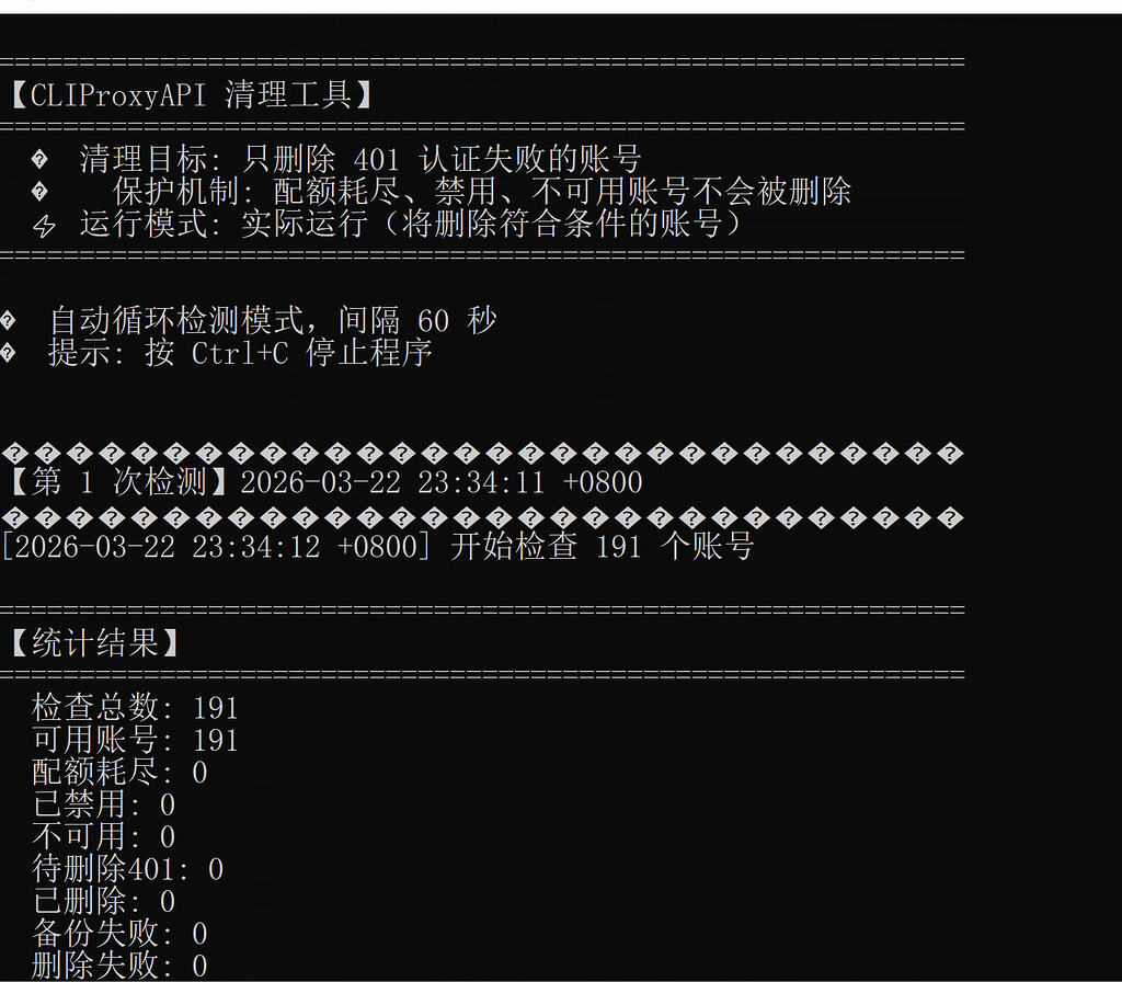 新人报道，分享一个cli proxy api 自动清除401认证文件的小工具 - 资源荟萃 - LINUX DO