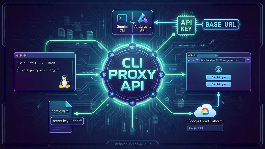 「CliProxyAPI」配置Gemini Cli + Antigravity反重力的2API【双重快乐】 - 开发调优 - LINUX DO