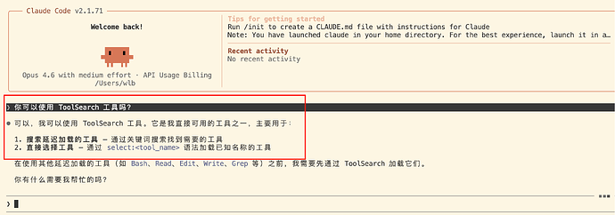 Claude Code强制开启 Tool Search工具分享 - #110，来自 wlb - 开发调优 - LINUX DO