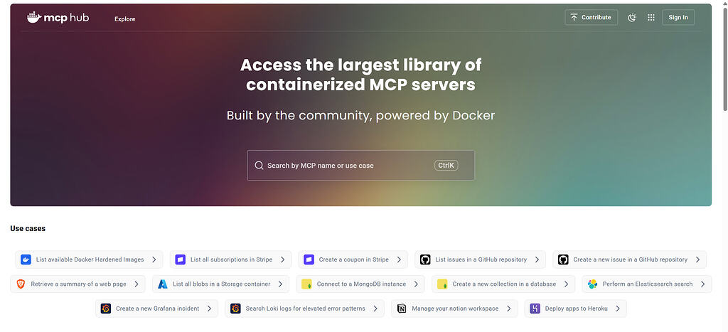 发现docker有个mcp hub - 搞七捻三 - LINUX DO