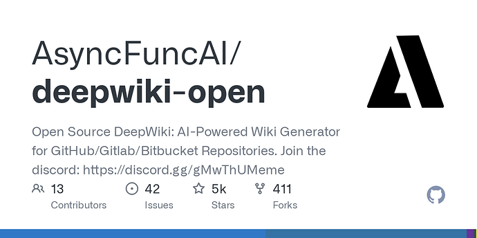 deepwiki-open：一个 DeepWiki 的开源克隆 - 开发调优 - LINUX DO