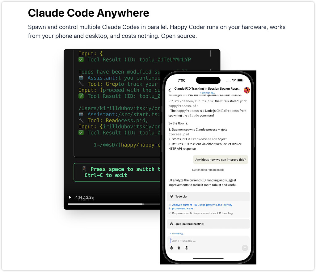 推荐一个远程 cc/codex 开源项目：happy - 开发调优 - LINUX DO