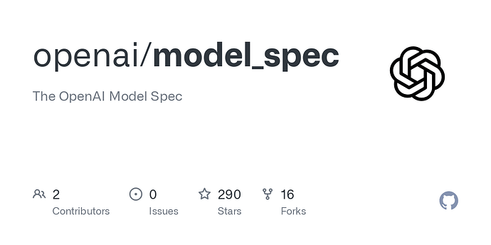 OpenAI 开源 Model Spec - 前沿快讯 - LINUX DO
