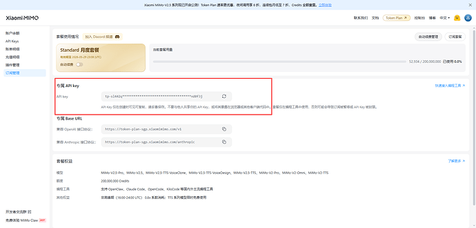 新建 API Key