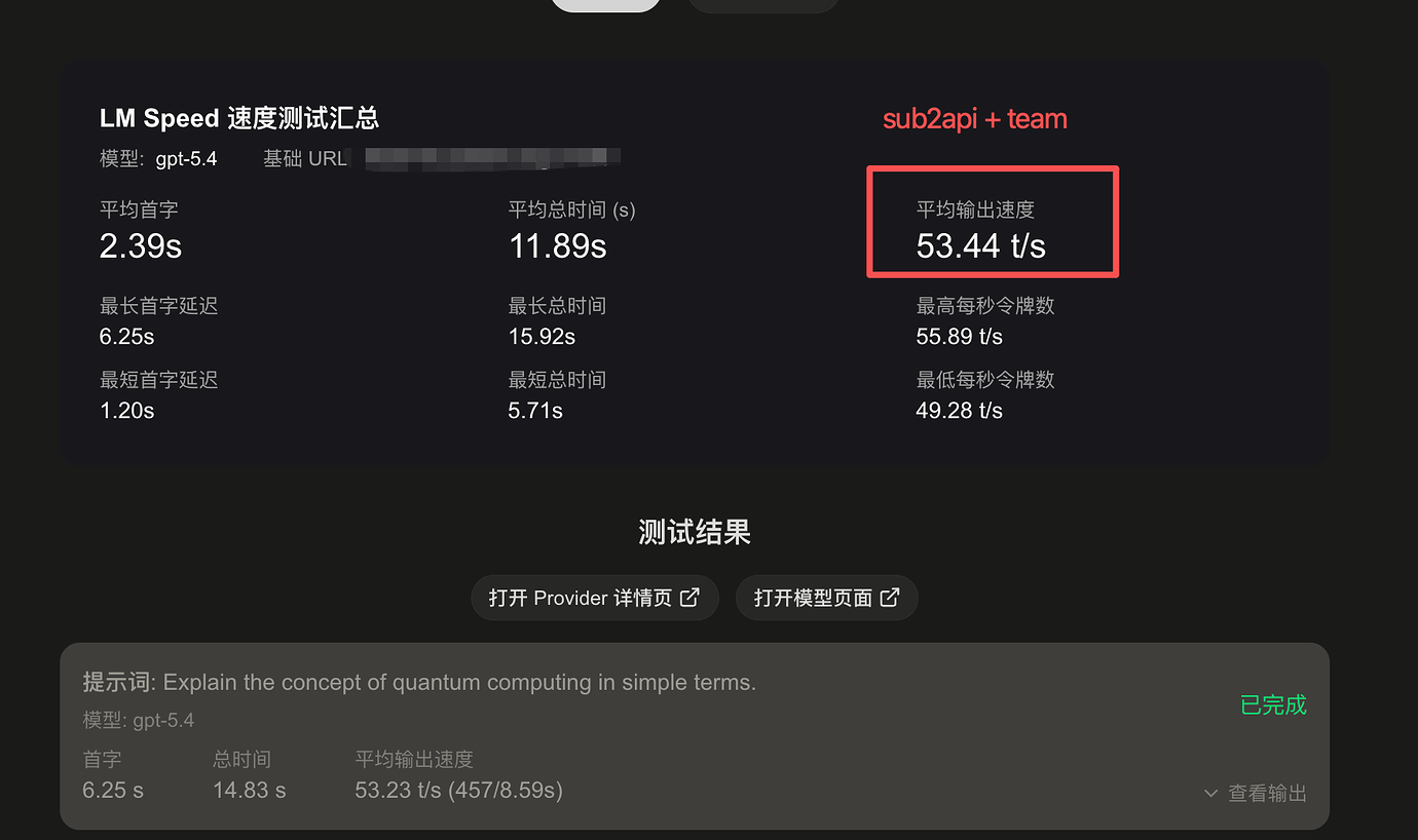cpa 和 sub2api，测速对比 - 开发调优 - LINUX DO