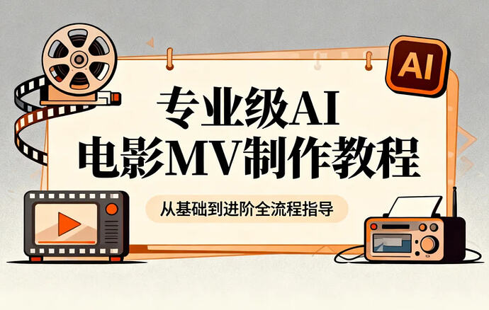 专业级AI电影MV制作教程