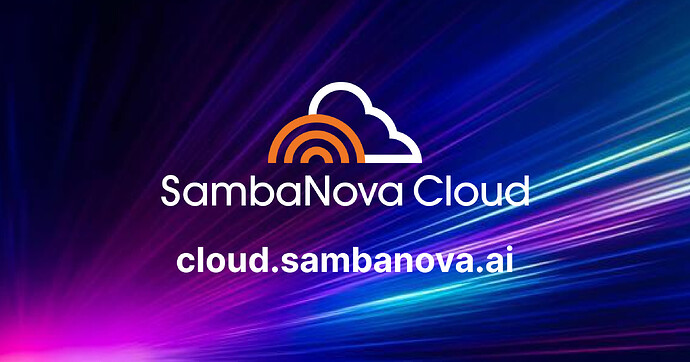 那个免费llama3.1 405b的SambaNova群发邮件发免费key了 - 资源荟萃 - LINUX DO